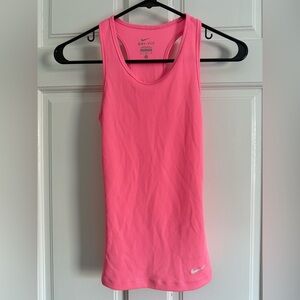 Nike Pink Dri-FIT Tank Top